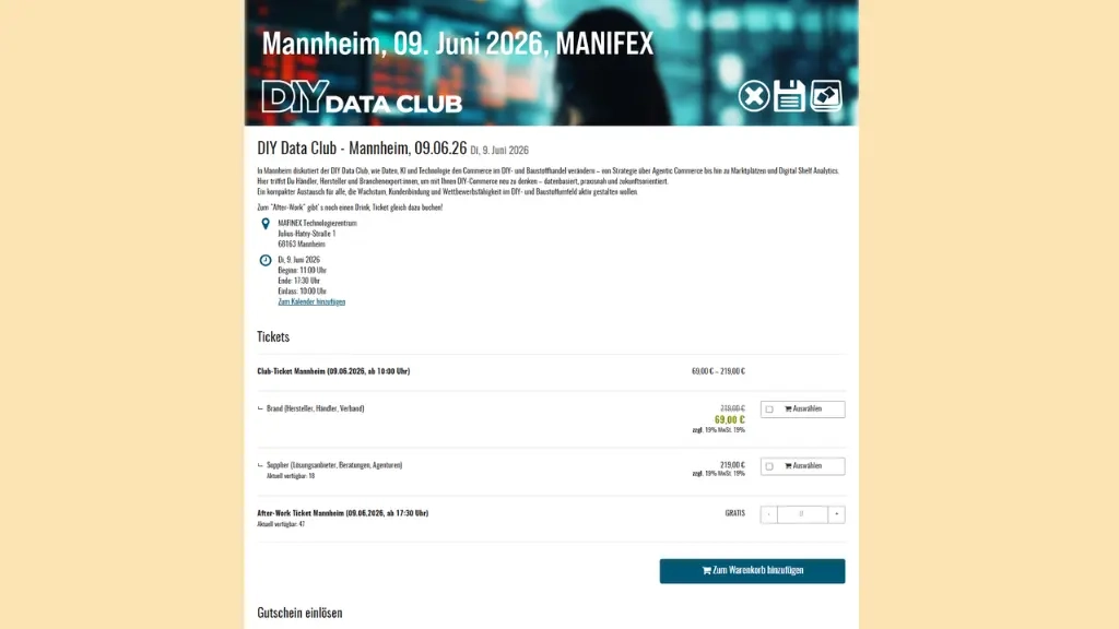 DIY Data Club Mannheim Juni 2026