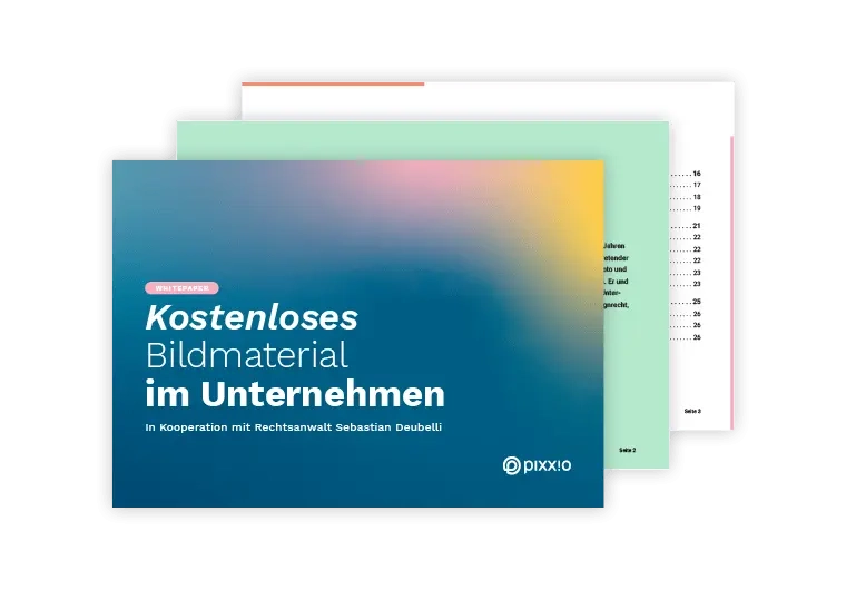 Was du bei kostenlosen Bildmaterial beachten musst - Whitepaper Marketing
