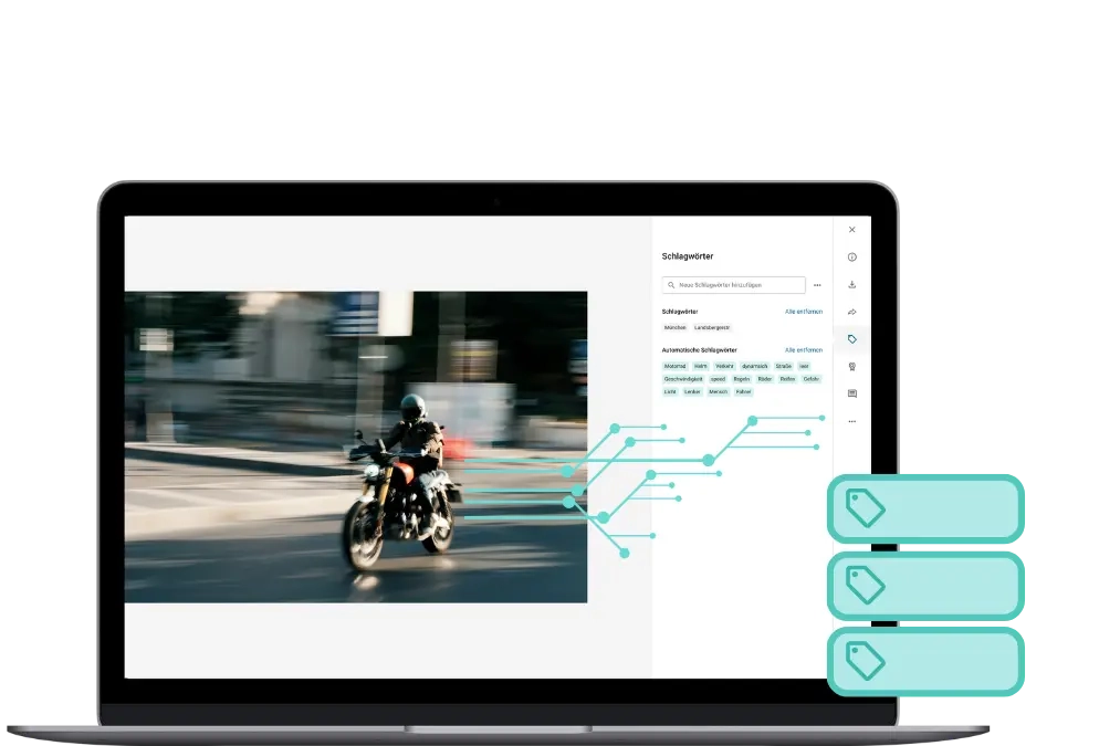 Smart Tagging mit KI im pixx.io DAM